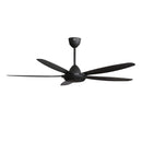 Deka 5 Blade AC Ceiling Fan with Remote Control DKR56 DKR56-MB (56") DKR42 DKR42- MB (42") (Matt Black)