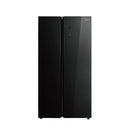 Midea Peti Sejuk 660L Side By Side Inverter Fridge WIFI Refrigerator Glass MDRS712FIE63B (Black) MDRS712FIE61W (White)