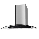 Faber Built-In Glass Cooker Hob LAVIN 2B/76BK + Faber Cooker Hood FABERJET ZITTO 90SS (Combo Set) 2B/76BK + ZITTO 90SS