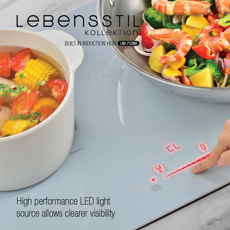 Lebensstil Kollektion Built in Induction Hob White Series LKIH-7132WS
