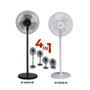 Midea Kipas Berdiri Stand Fan (16") 3 Speeds MF-16FS23C-BK MF-16FS23C-WT