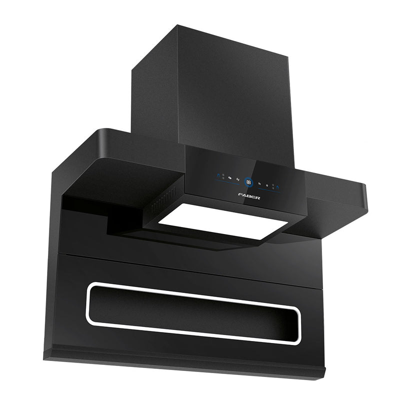Faber Hud Dapur Built-In Hood FABERJET MEGAFLEX 90BK