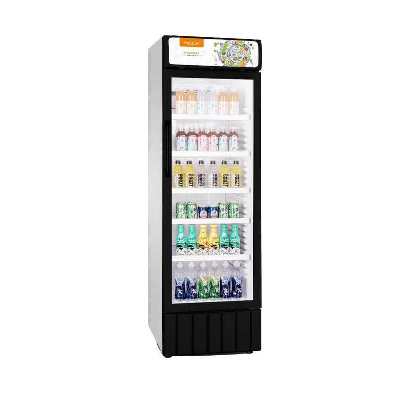 Meck 400L Chiller Showcase with Fan Direct Cooling Single Door MC-405