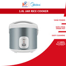Midea Periuk Nasi Jar Rice Cooker (1.0L) MRM10010BDG
