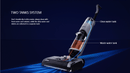 Midea Pembersih Lantai Vacuum 3 in 1 Wet & Dry Floor Cleanner Cordless MVC-X6