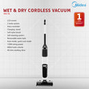 Midea Pembersih Lantai Vacuum 3 in 1 Wet & Dry Floor Cleanner Cordless MVC-X6