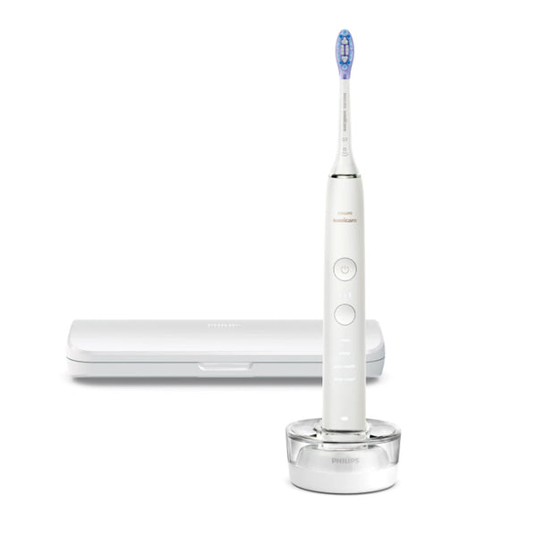 PHILIPS Berus Gigi Elektrik Sonicare DiamondClean - White/Purple HX9911/73/HX9911/74