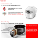 Toshiba Periuk Nasi Digital Rice Cooker (1.8 L) RC18DH1NMY RC-18DH1NMY