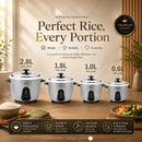 Phison Periuk Nasi - Rice Cooker PRC-8406 (0.6L) / PRC-8410 (1.0L) / PRC-8418 (1.8L) / PRC-8428 (2.8L)