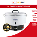 Pentec periuk Nasi 10L Commercial Gas Rice Cooker TAC-735