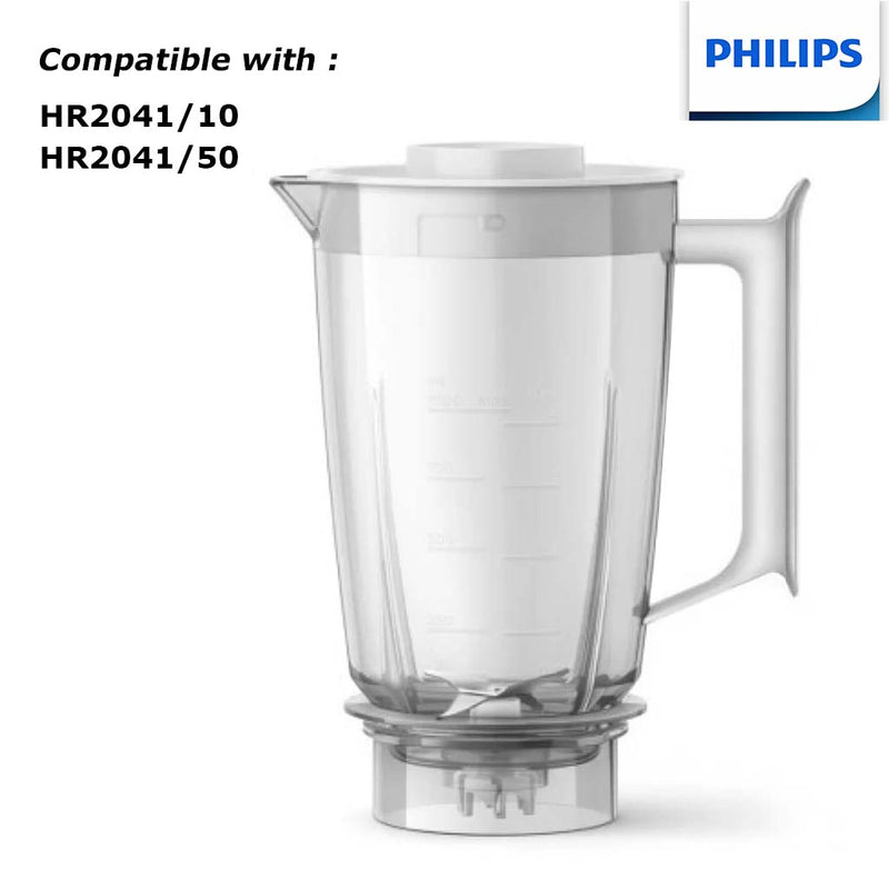 Blender Accessories Jug Compatible Model HR2041/10 HR2041/50 Multi Brand PBL-2041-JUG