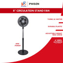 Phison Kipas Berdiri  Circulation Stand Fan 8" PCF-6081