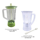 Panasonic Balang Jar untuk Pengisar  Blender Accessories Jug 1.0L PKA-BJ-PA Compatible MX-M100 MX-M200 MX-M210 MX-337 MX-799S MX-800S, PB-3203
