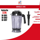 BUTTERFLY Blender Jug Set Compatible B-591 / B-592 / B-597 BND-BJ-SSL-760