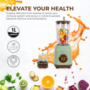 Mayer Mesin Pengisar Dengan Pengisar Kering Blender Jar with Grinder 1.0L MMBL1023