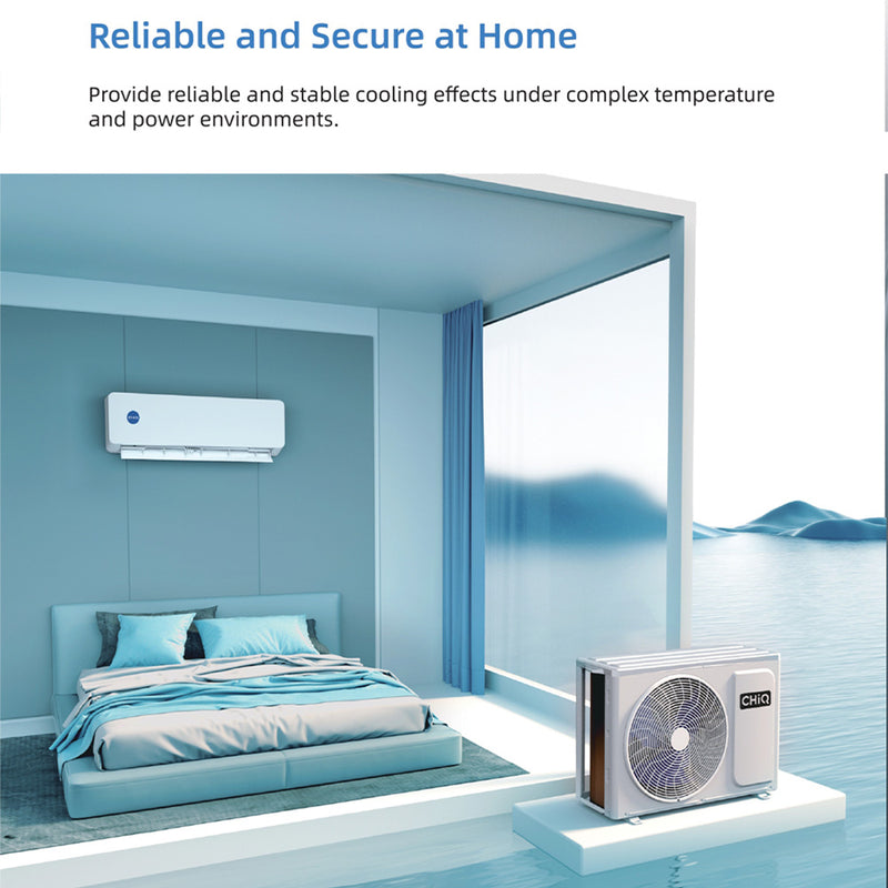CHIQ Air Conditioner R32 Non-Inverter CSC-09DDA (1.0HP) CSC-12DDA (1.5HP) CSC-17DDA (2.0HP)