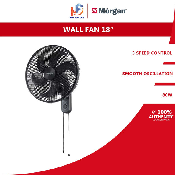 Morgan Kipas Dinding Wall Fan Manual (18") MWF-180M