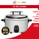 Pentec Periuk Nasi 10L Rice Cooker TAC-715