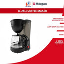 Morgan Mesin Kopi 1.25L Coffee Maker MCM-NC12C MCM-ND10C