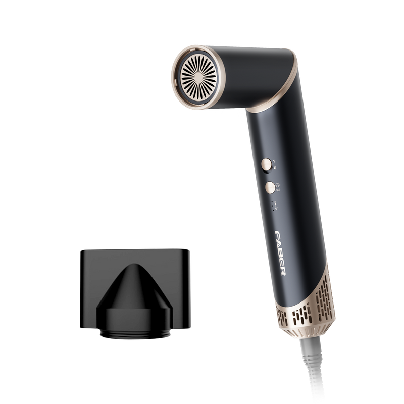 Faber Pengering Rambut Hair Dryer Styler 1500W FHD AURA R1501BK