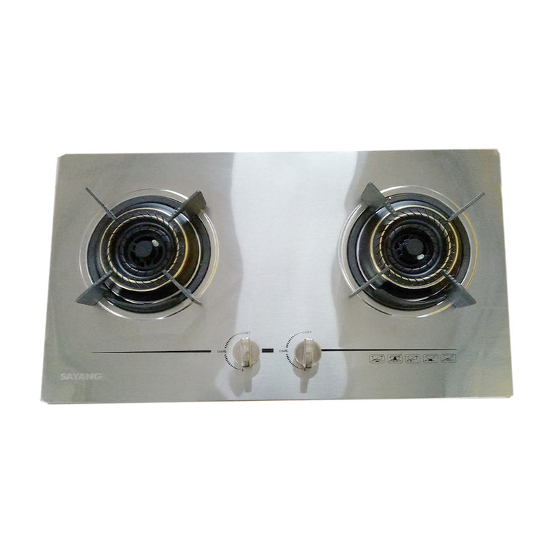 SAYANG Double Burner Stainless Steel Hob ELH0594