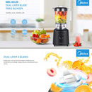 Midea Pengisar 1.25L Blender MBL-6012K (Black)