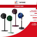 SAYANG (10") Stand Circulation Fan ELH0587 (Black / Green / Maroon / Blue Black)