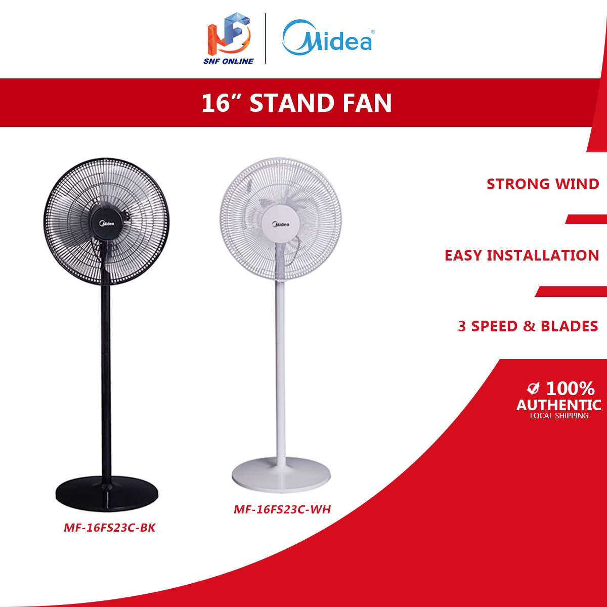 Midea Stand Fan (16