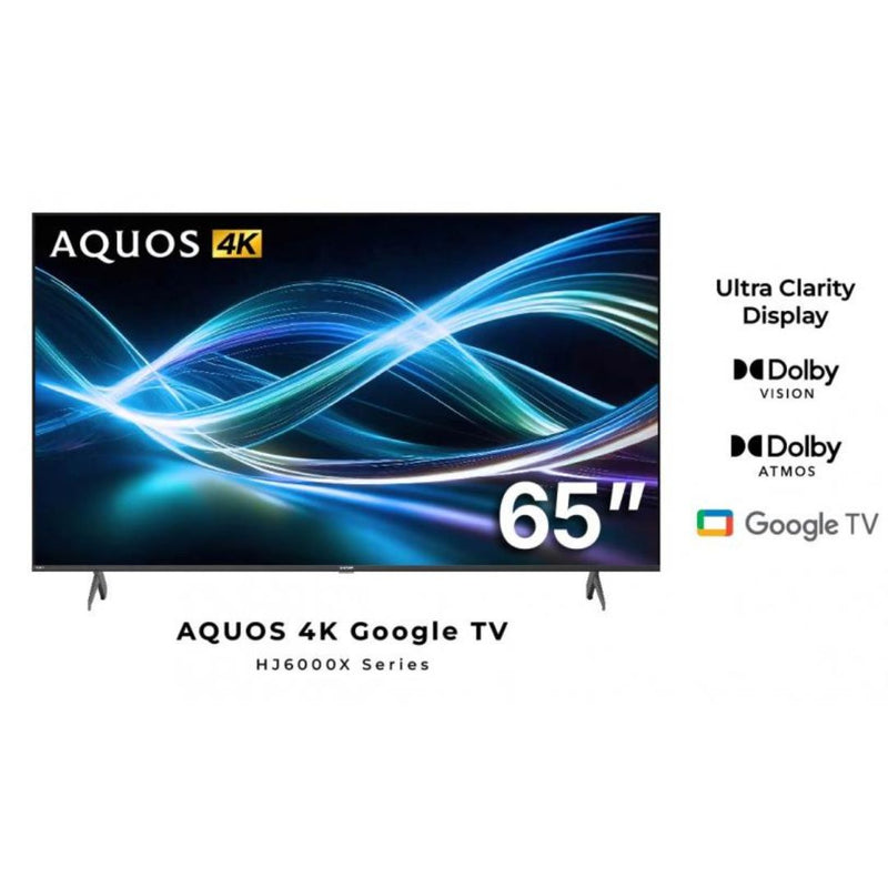 Sharp 65'' AQUOS 4K HDR Google TV 4TC65HJ6000X