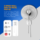 Pensonic Kipas Dinding 16" Wall Fan PWF-48
