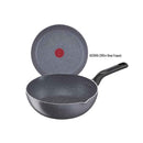 Tefal Kuali Cookware Natura Deep Frypan 26cm B22665 / 28cm B22666 / Wok 34cm With Lid B22696