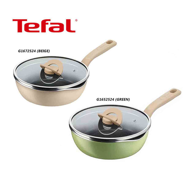 Tefal Kuali One-Pick-Pot 22cm with Lid (Beige) G1672524 (Avo Green) G1652524