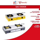 Butterfly Dapur Gas 2 Pembakar Double Gas Stove BGC-8823 BGC-8826