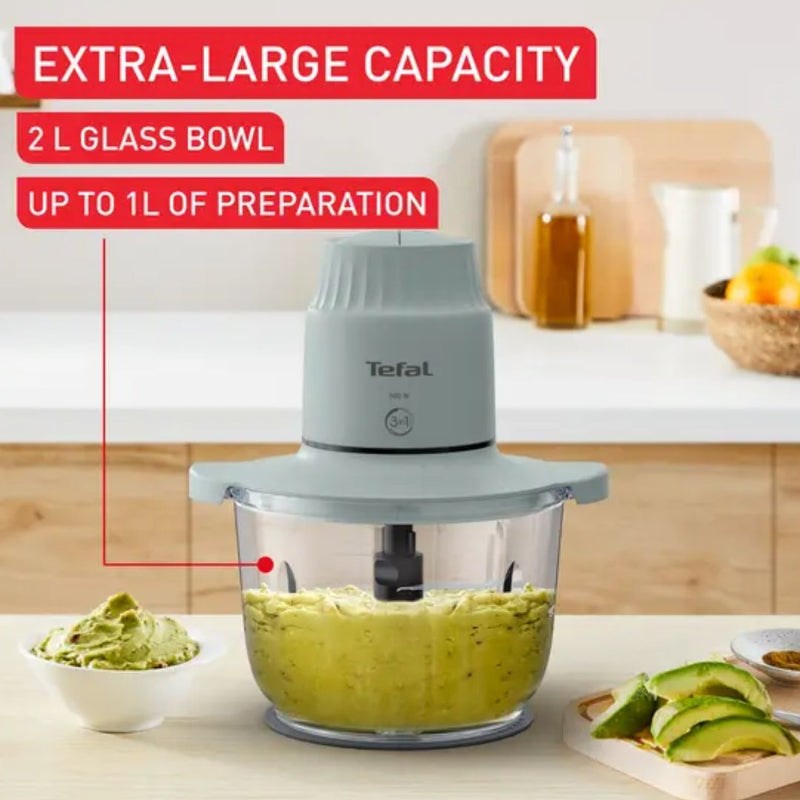 Tefal Pencincang Makanan Choppeo Chopper Glass Bowl MB6031 MB603165