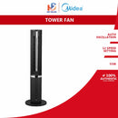 Midea Kipas Menara Misting Tower Fan 55W DC Motor MFZ420D0BPK