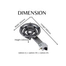 Butterfly Dapur Gas LPG Besi Tuang LPG Cast Iron Stove (Auto) BGC-20A BGC-30A BGC-40A