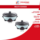 PENSONIC Pemanggang Goreng Multi Cooker Steamboat Hotpot Fry Grill PMC-1302 (3.5L) PMC-1502 (5.0L)