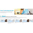 Midea Penyaman Udara 1.0HP Split Wall Mounted Type Inverter Air-Conditioner MSCE-10CRFN8 (FULL SET)