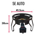 Chelstar Gas Stove Automatic Ignition With Stand 5E (HPG) / 31A (LPG)