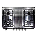 Butterfly Dapur Berdiri dengan Ketuhar - Free Standing Gas Cooker With Oven 60L BGC-G80FS
