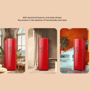 CHiQ Peti Sejuk Retro 2 Pintu Inverter Retro Refrigerator 2 Door Fridge Inverter (255L) CTM255N-RRD