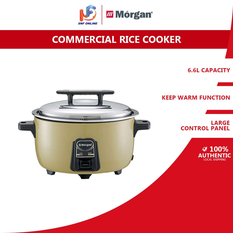 Morgan Periuk Nasi Commercial Electrical Rice Cooker (6.6 L) MCR-VAST7