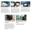 PHILIPS Periuk Nasi Digital Siri 5000 Digital Rice Cooker 5000 Series 1.8L HD4814/31