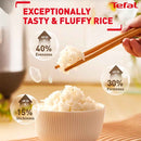 Tefal Periuk Nasi 1.8L (10Cup) Delirice Plus Fuzzy Logic Rice Cooker RK776B