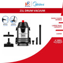 Midea Drum Vacuum Cleaner (Wet & Dry) MVC-T15AP