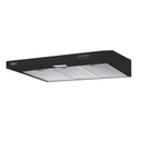 Rubine Slim Cooker Hood RSH-GENOA-90BL / RSH-GENOA-75BL / RSH-GENOA-60BL