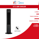 Midea Penyejuk Udara Air Cooler 4.7L Touch and Remote Control MAC472R0BPK