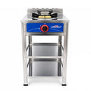 Homelux Dapur Gas Berdiri (LPG) Stainless Steel Single Standing Cooker Stove Gas Cooker HSSC-300
