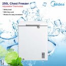 Midea Peti Sejuk Beku 250L Chest Freezer WD-260WA