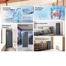 Chiq Peti Sejuk 2 Pintu (168L) 2 Door Refrigerator CTM168 CTM168-BK